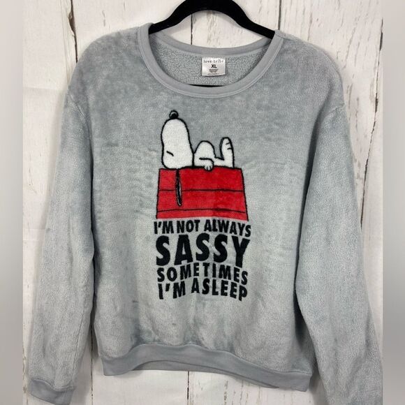 ‼️final must bundle‼️ Snoopy  Sweater I’m not Always Sassy Sometimes I’m a Sleep - Picture 3 of 6